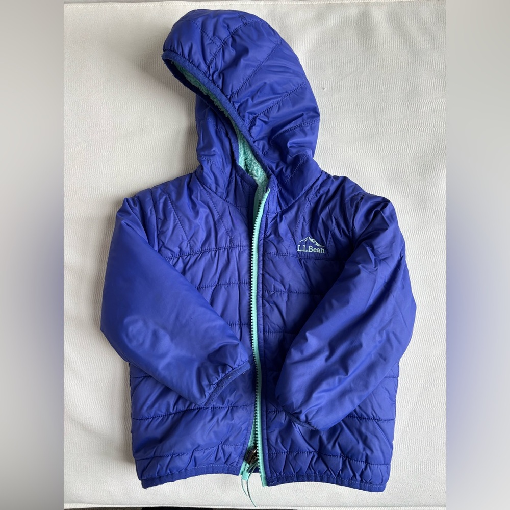 L.L. Bean Royal Blue Reversible Quilted toddler Jacket